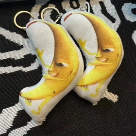 Big Banana Voice Keychain