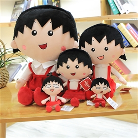 Chibi Maruko Plush Pendant