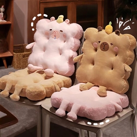 Cartoon Capybara Seat Cushion